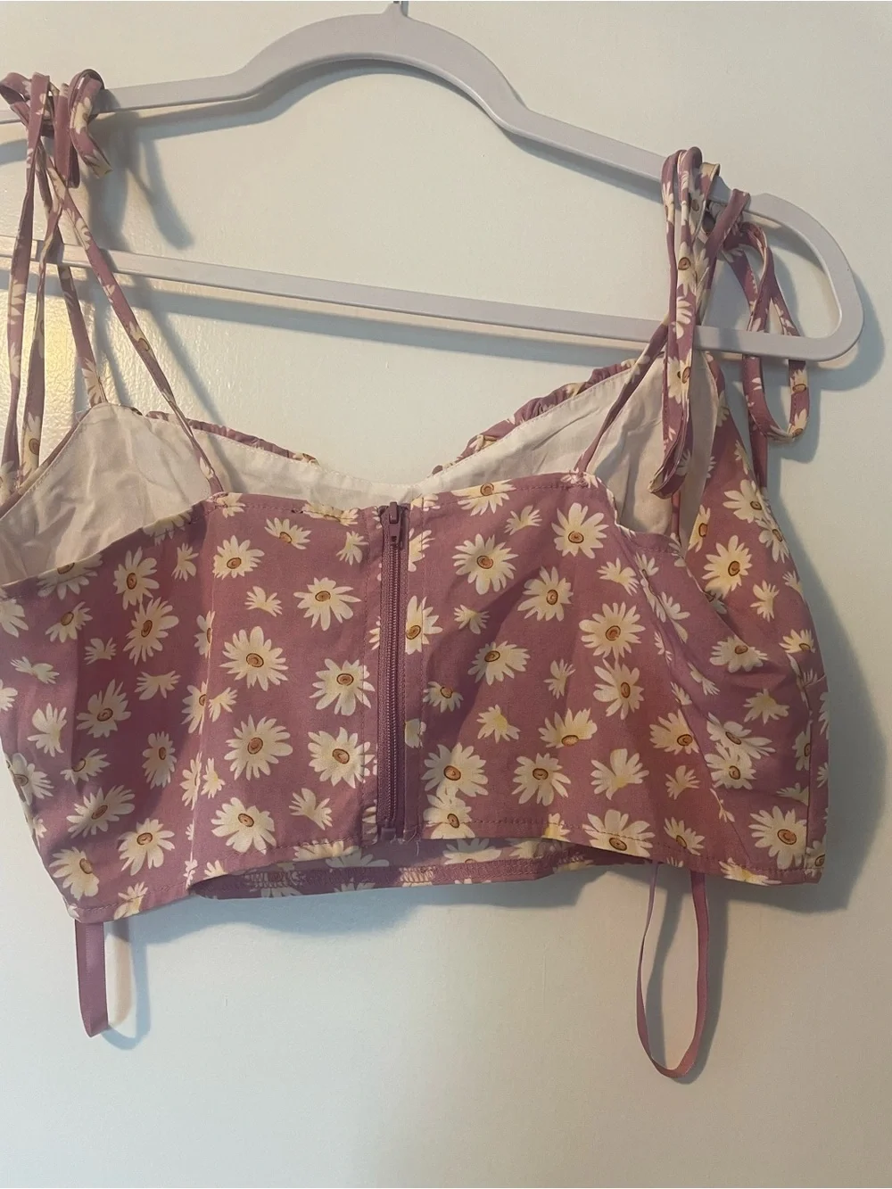 Floral Matching Set Skirt and Cropped Tank Top